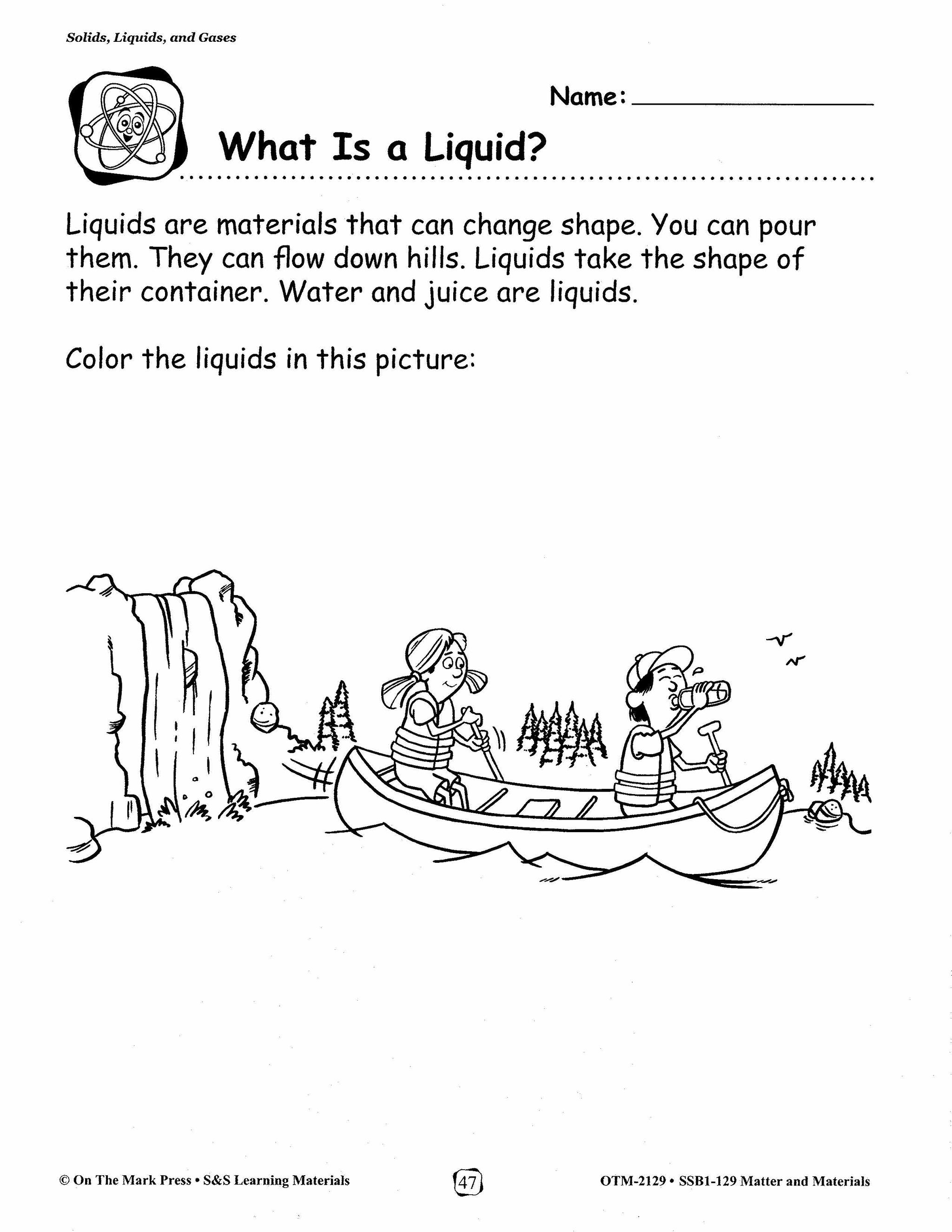 Matter and Materials Lessons and Experiments Grades 1-3