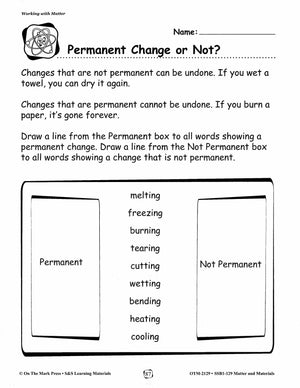 Matter and Materials Lessons and Experiments Grades 1-3