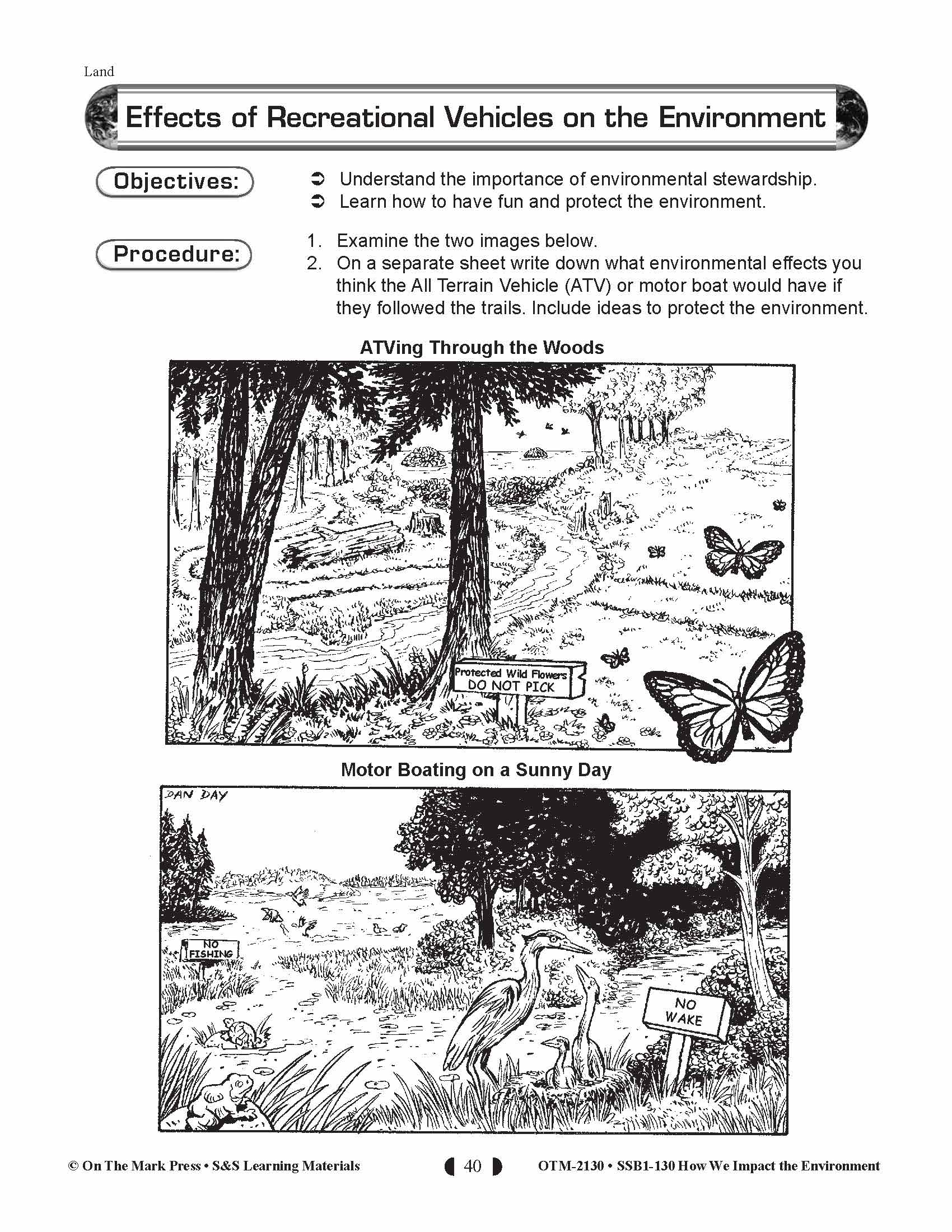 How We Impact the Environment Gr. 5-8 - Human Impact; Endangered Animals and Plants