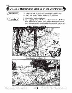 How We Impact the Environment Gr. 5-8 - Human Impact; Endangered Animals and Plants