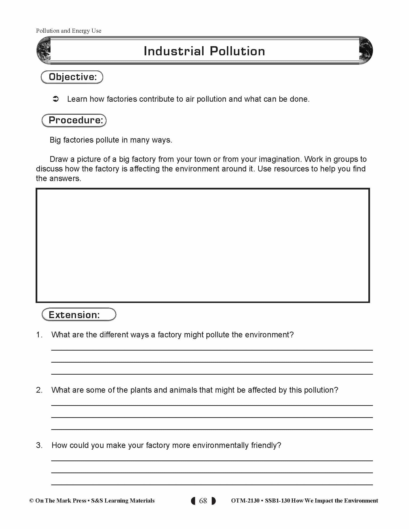 How We Impact the Environment Gr. 5-8 - Human Impact; Endangered Animals and Plants