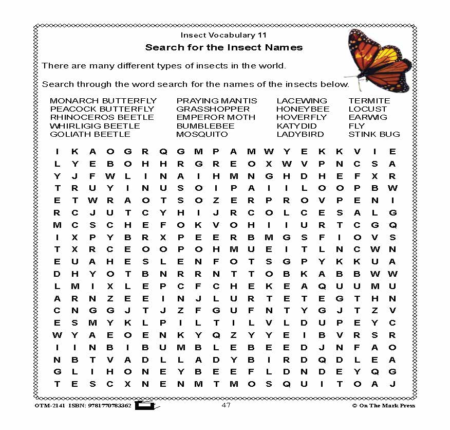 Amazing Insects Reading Worksheets and Cross - Curricular Activities Grades 4-6