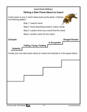 Amazing Insects Reading Worksheets and Cross - Curricular Activities Grades 4-6