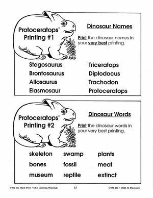 Dinosaurs Grade 1