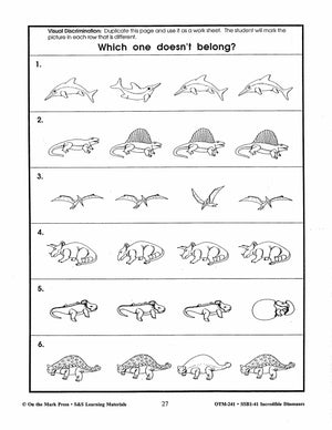 Incredible Dinosaurs Grades PreK-1