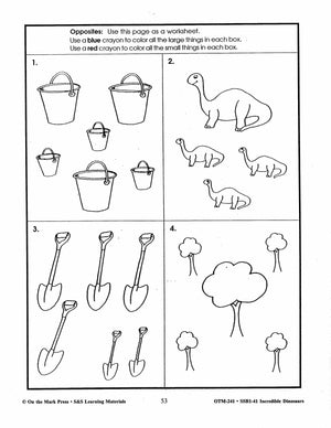 Incredible Dinosaurs Grades PreK-1