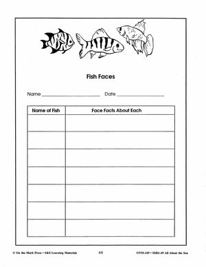 All About the Sea Grades 4-6