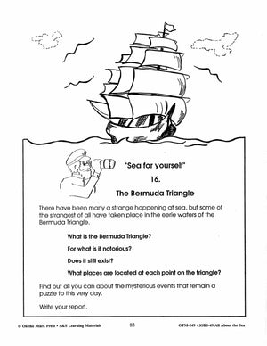 All About the Sea Grades 4-6