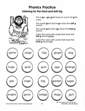 Phonics Practice Workbook Grades 1-3