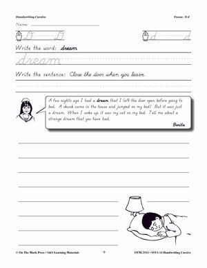 Handwriting Cursive - Modern Style Gr. 1-3: Build Their Skills Workbook
