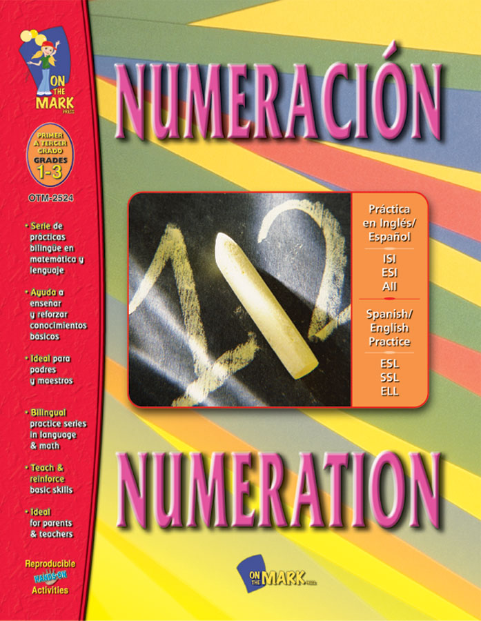 Numeracion/Numeration - A Spanish and English Workbook Grades 1-3