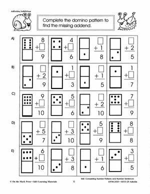 Adición/Addition - A Spanish and English Workbook Grades 1-3