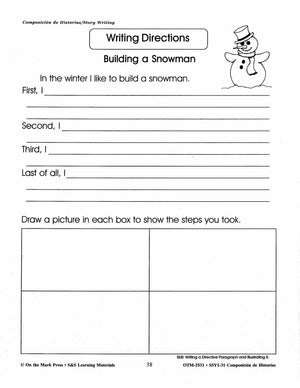 Composicion de Historias/Story Writing Gr. 1-3 A Spanish and English Workbook