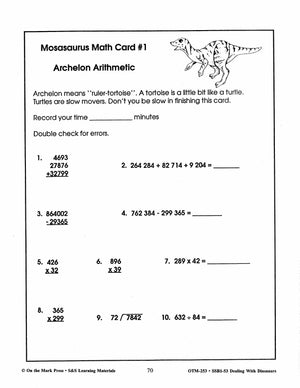 Dealing with Dinosaurs Grades 4-6