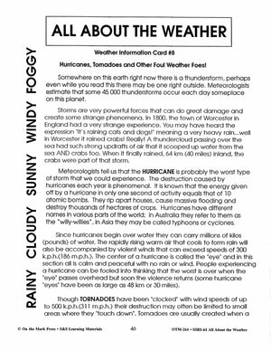 All About Weather Grades 7-8