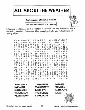 All About Weather Grades 7-8