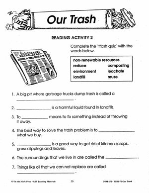 Our Trash Grades 2-3