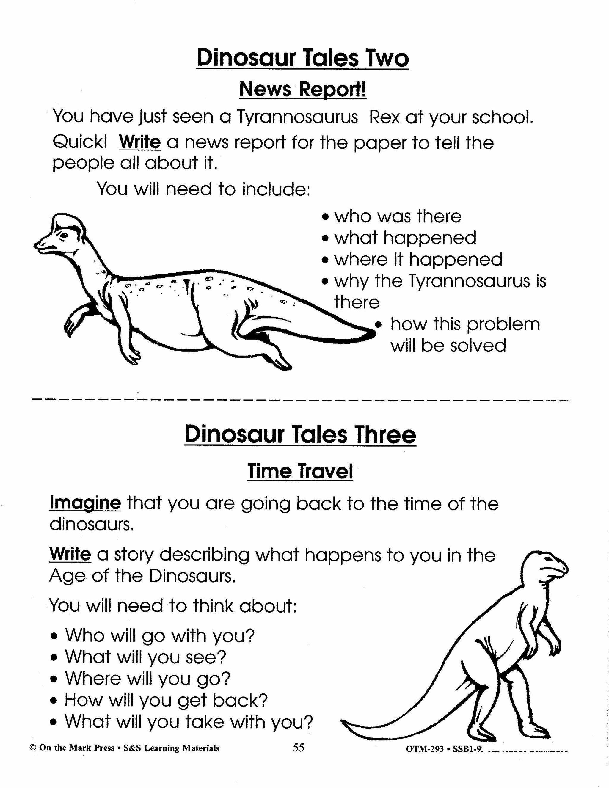All About Dinosaurs Grade 2