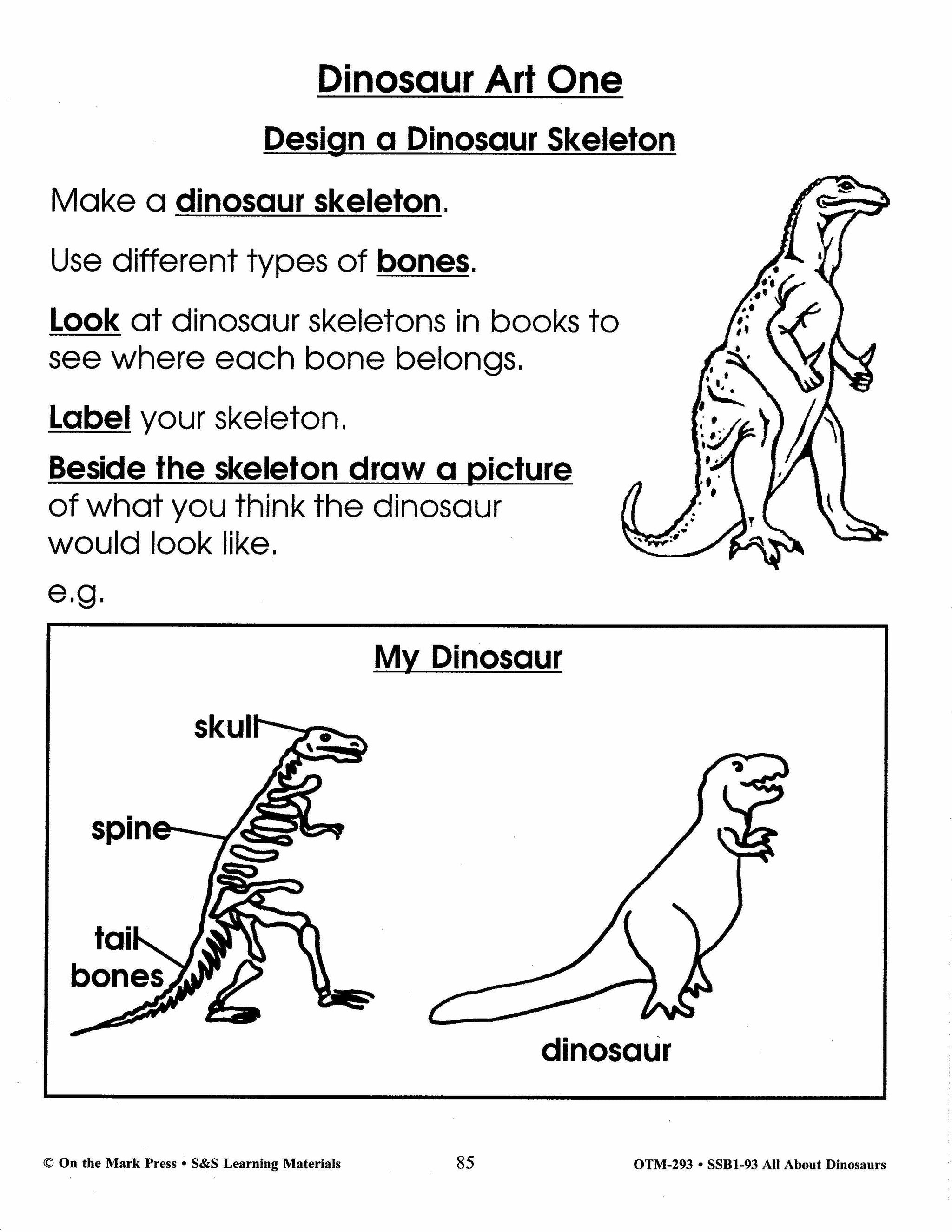 All About Dinosaurs Grade 2