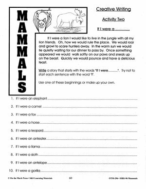 Mammals Grades 3-4