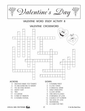 Valentine's Day Grades 4-6 Reading | Research | Vocabulary | Critical Thinking Activities