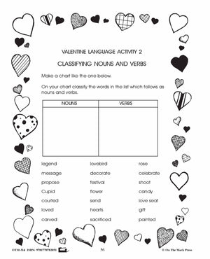 Valentine's Day Grades 4-6 Reading | Research | Vocabulary | Critical Thinking Activities