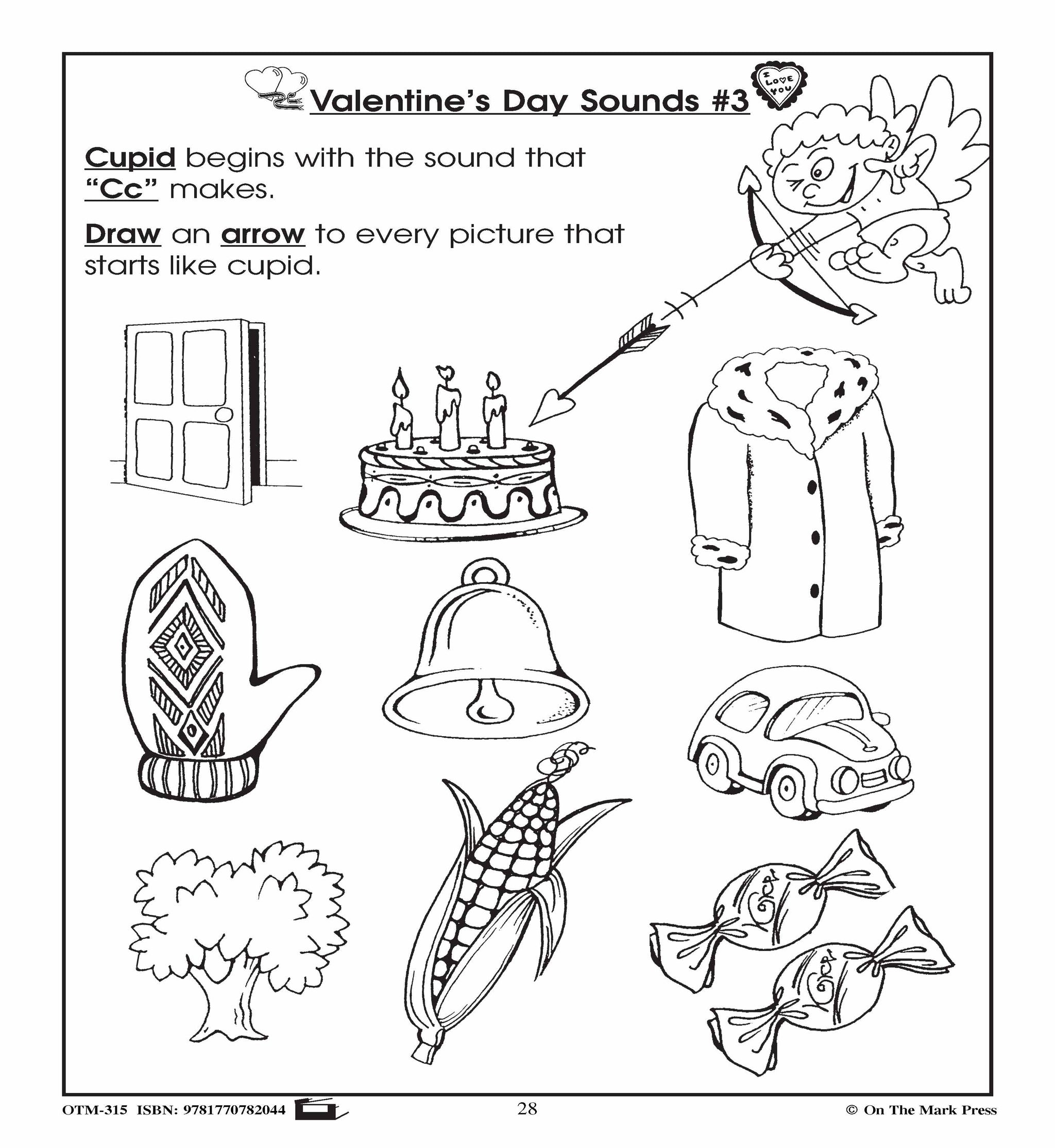 Be My Valentine Grade 1