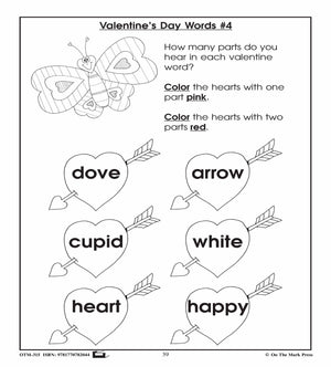 Be My Valentine Grade 1