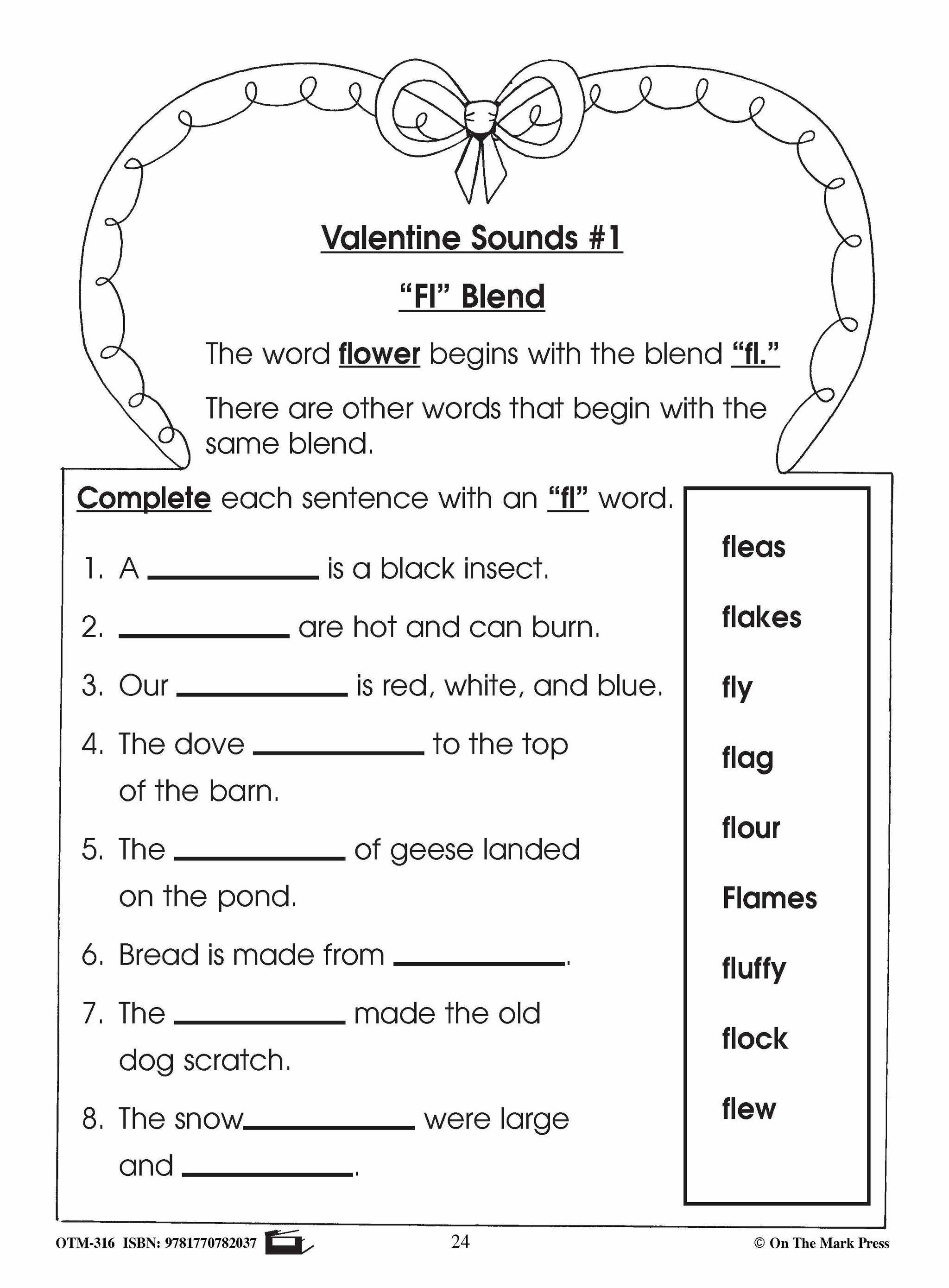 Bouquet of Valentines Reading | Language | Math | Creative Writing Activities Gr. 2