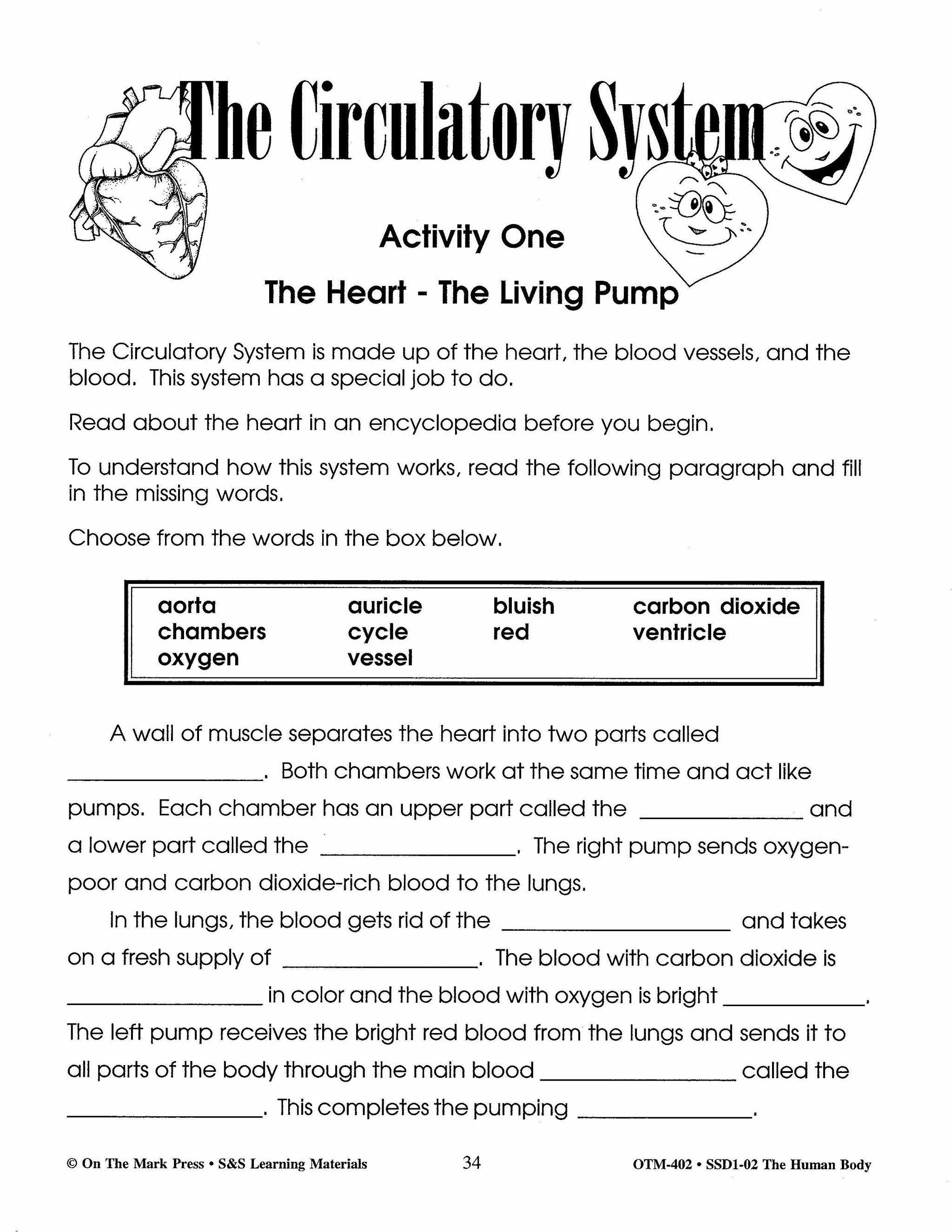 Human Body Systems and Nutrition Grades 4-6