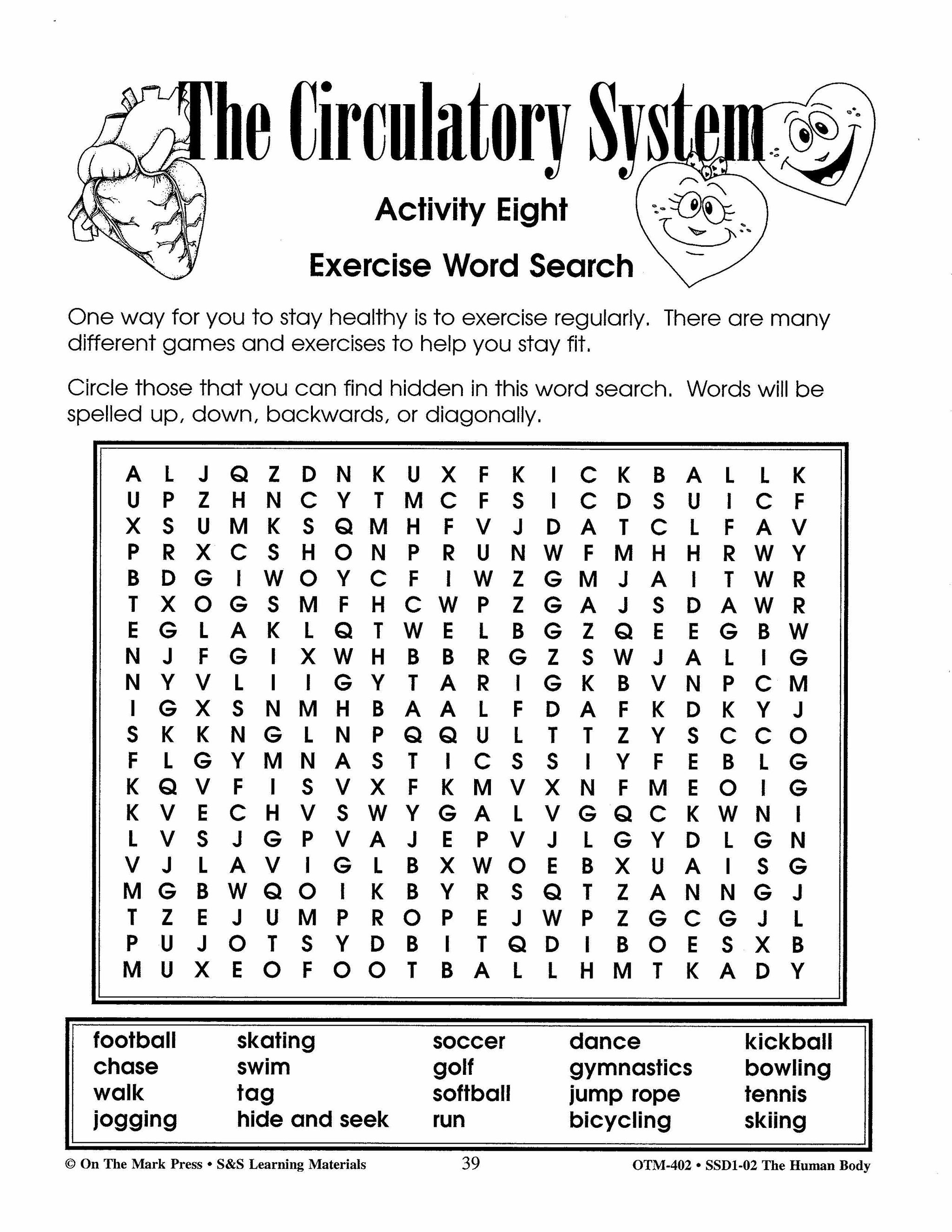 Human Body Systems and Nutrition Grades 4-6