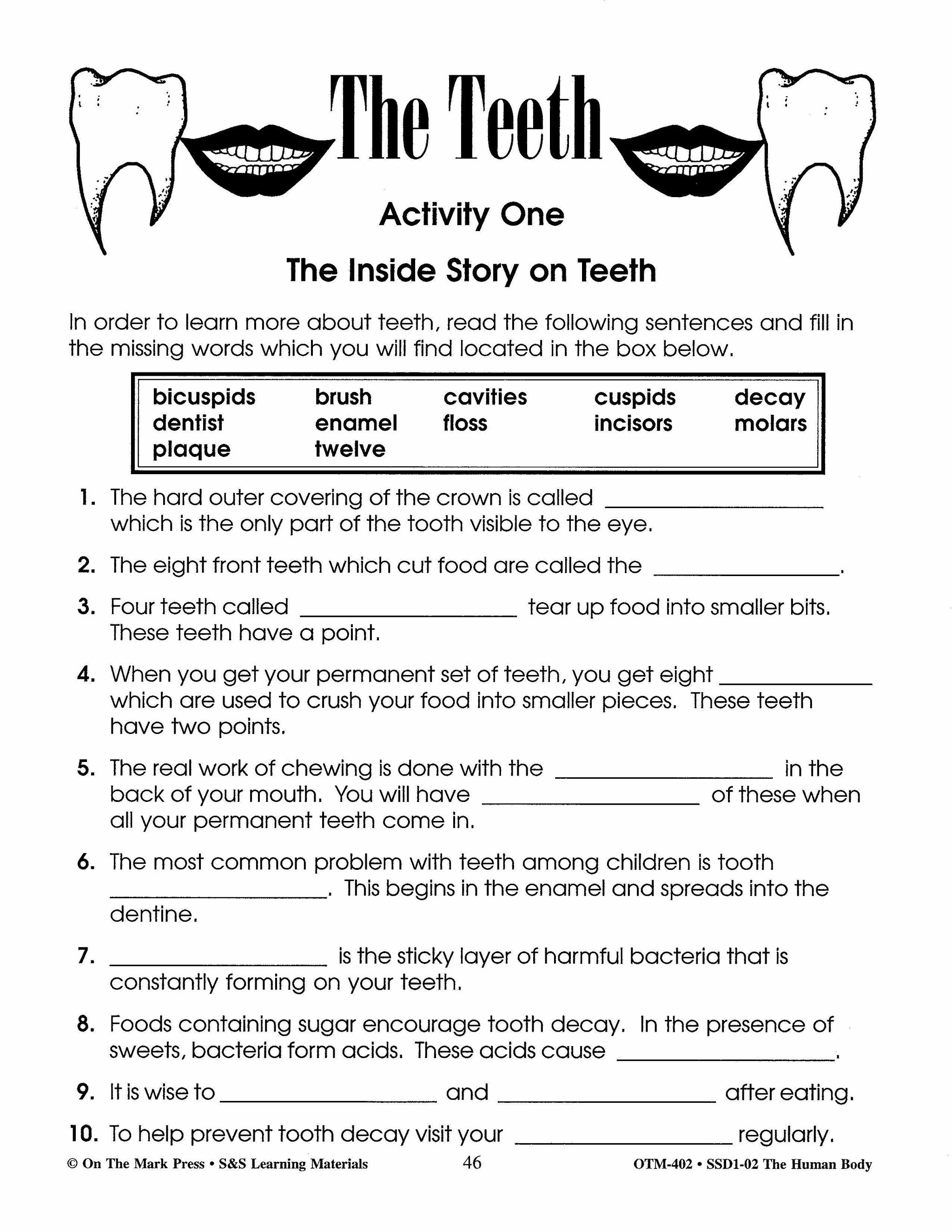 Human Body Systems and Nutrition Grades 4-6