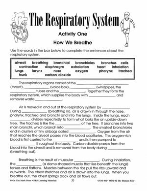 Human Body Systems and Nutrition Grades 4-6