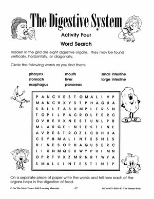 Human Body Systems and Nutrition Grades 4-6