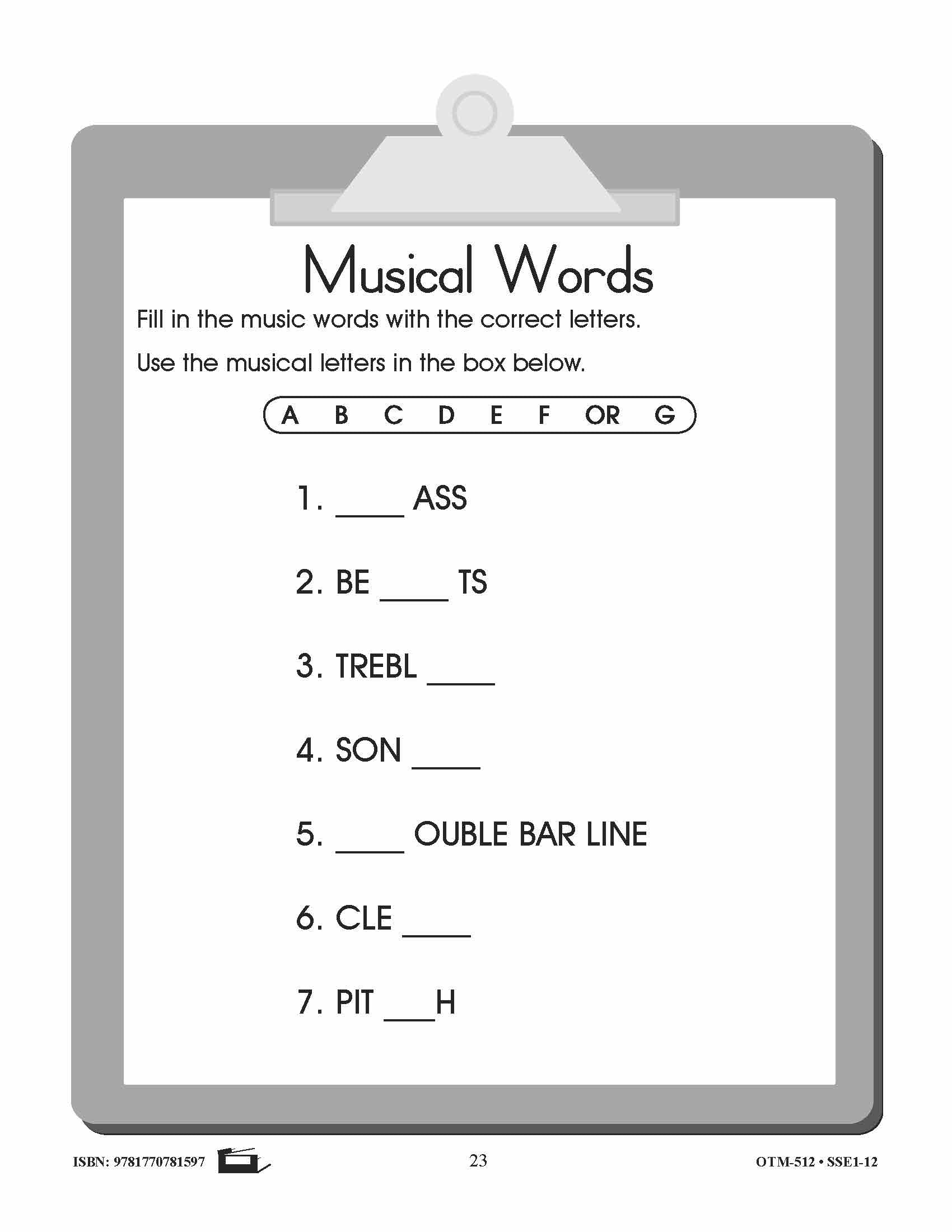Music is Fun! Grade 2