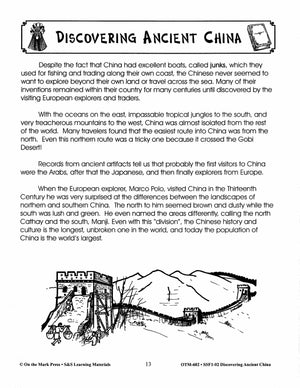 Ancient China Grades 4-6