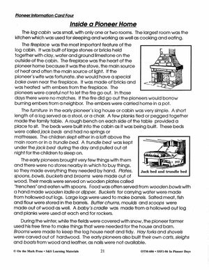 In Pioneer Days Grades 2-4