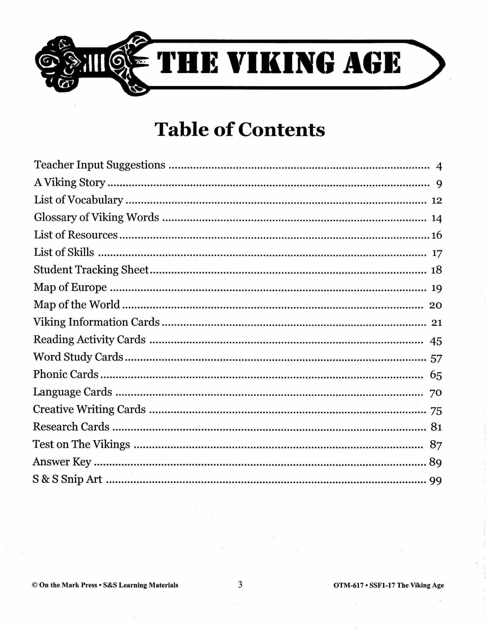 The Viking Age Grades 4-6