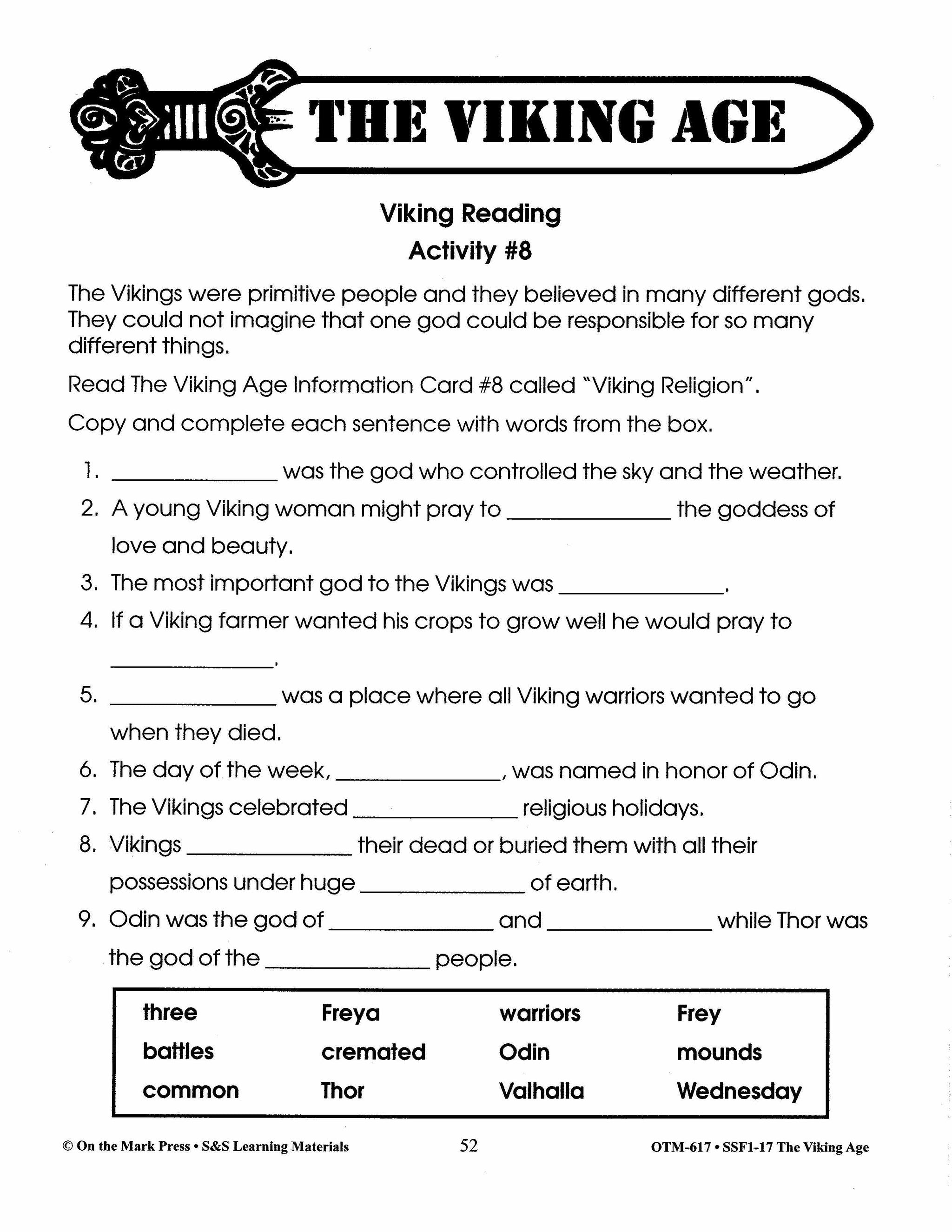 The Viking Age Grades 4-6