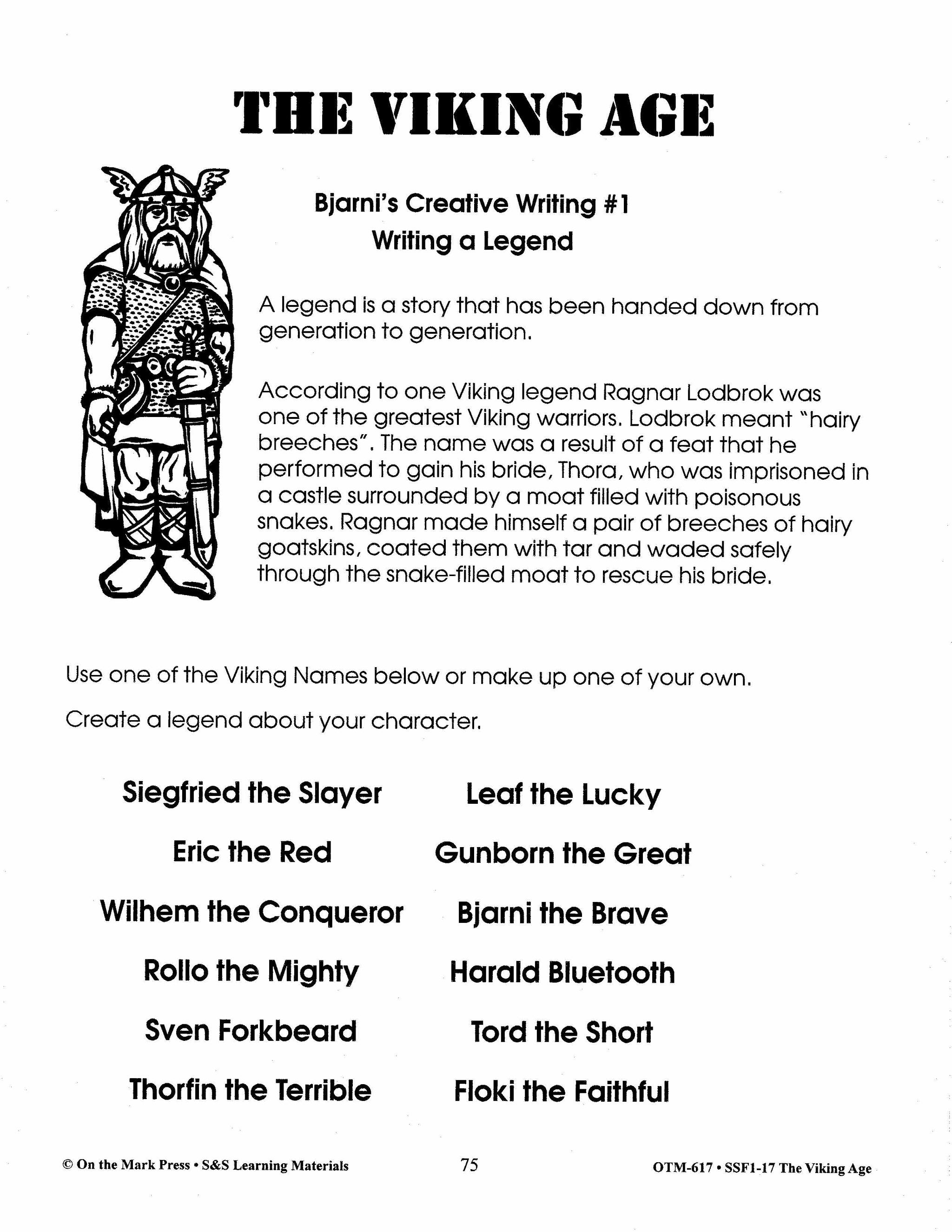 The Viking Age Grades 4-6