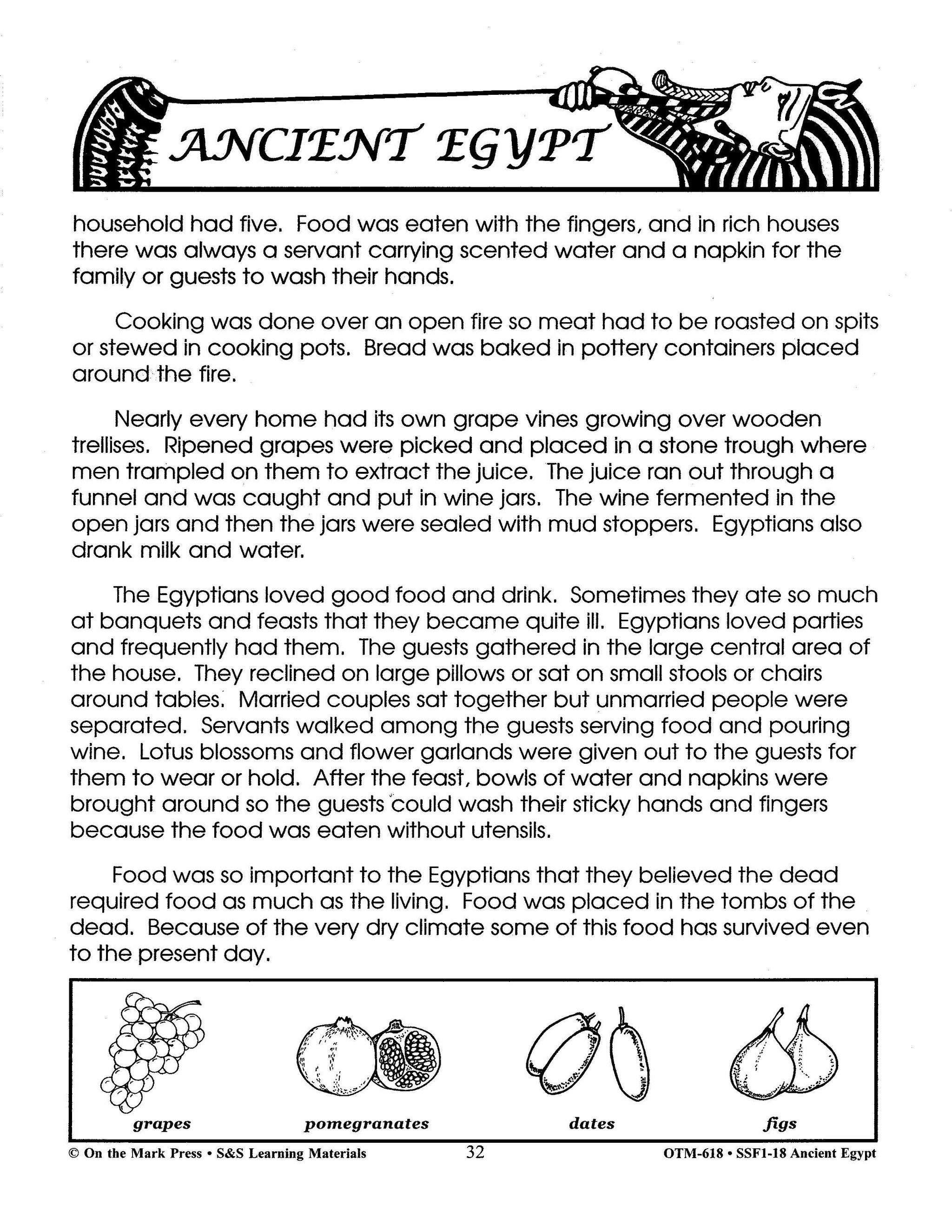 Ancient Egypt Grades 4-6