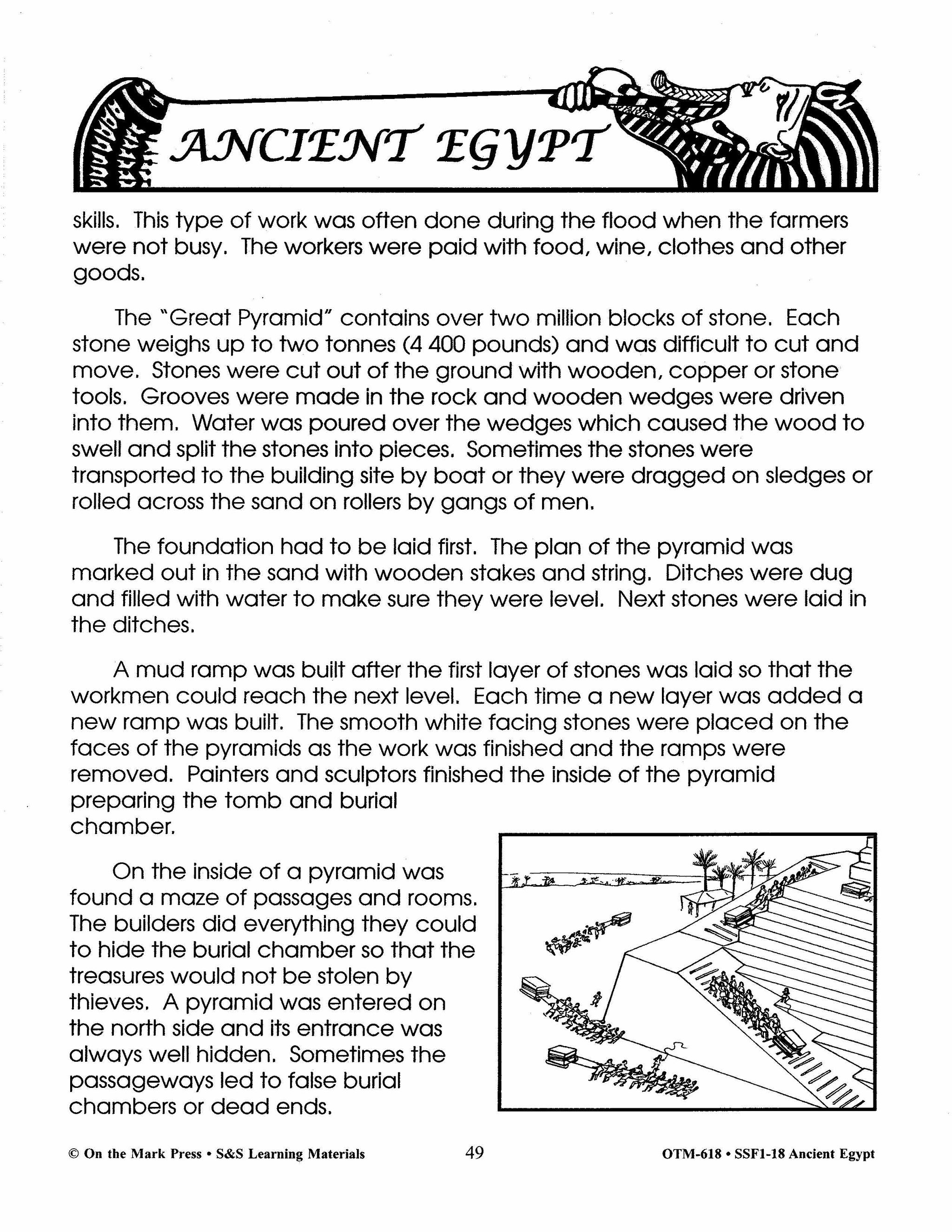 Ancient Egypt Grades 4-6