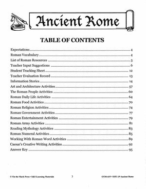 Ancient Rome Grades 4-6