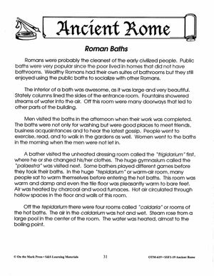 Ancient Rome Grades 4-6