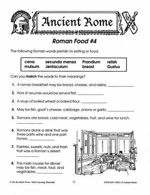 Ancient Rome Grades 4-6