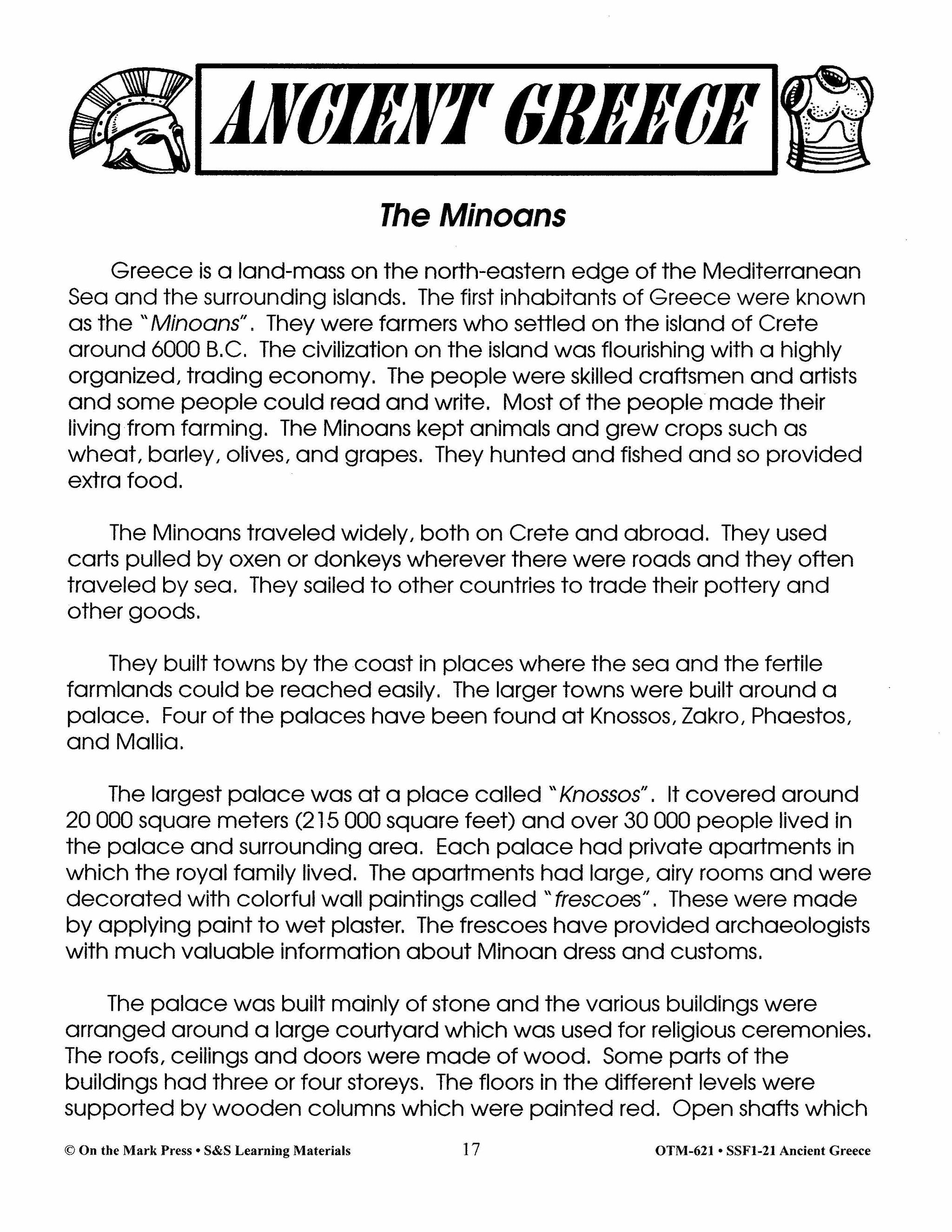 Ancient Greece Grades 4-6