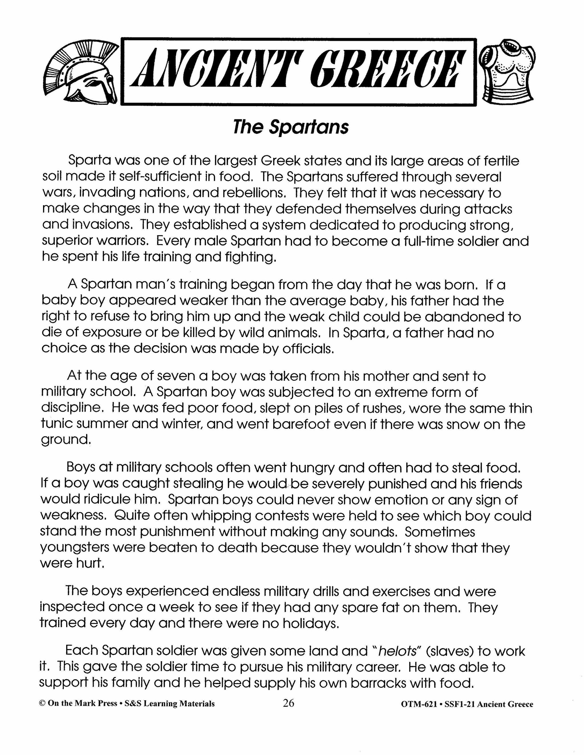 Ancient Greece Grades 4-6