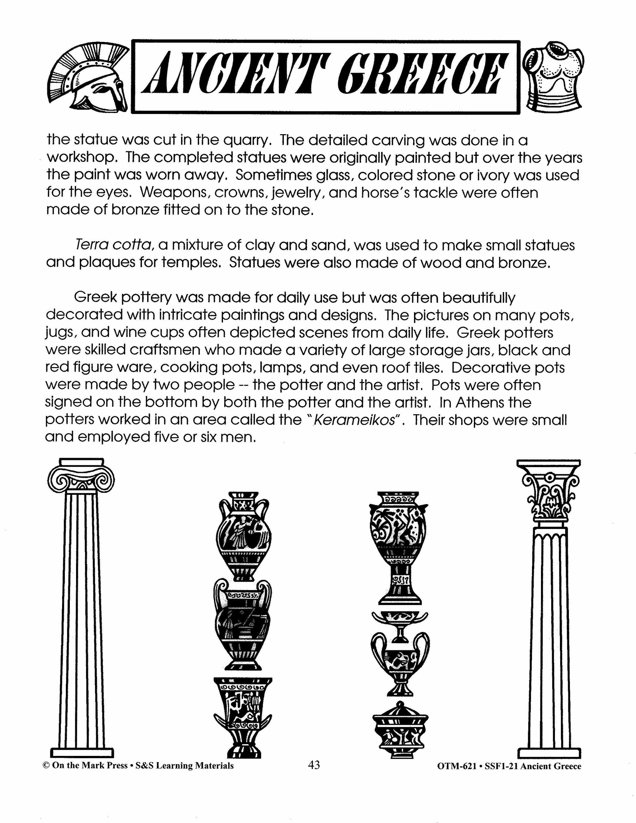 Ancient Greece Grades 4-6