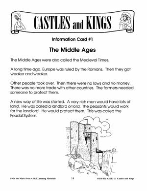 Castles and Kings Grades 4-6 Reading Level 3.0 to 4.0