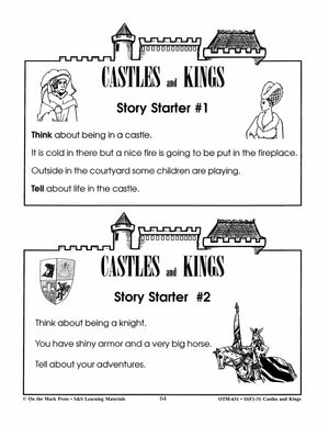 Castles and Kings Grades 4-6 Reading Level 3.0 to 4.0